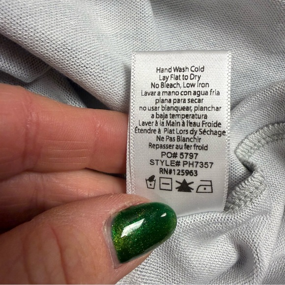 Beyond Yoga gray camo tye-front hoodie XL athleisure NWOT - Picture 5 of 8